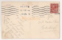 Family History Postcard Sent To: Miss Kellie GOW-Edinburgh- Early 1900s