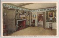 Hancock-Clarke House, Lexington Massachusetts - Early 1900s Postcard