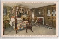 Hancock And Adams Room - Hancock-Clarke House, Lexington, MA USA - Early 1900s Postcard