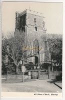 All Saints Church Hastings, Sussex Postcard 
