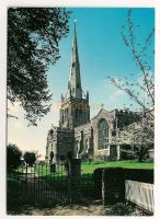 Essex. Thaxted Parish Church Postcard. 