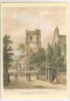Sidmouth Church, Devon Postcard - From A Lithograph By H Haseler