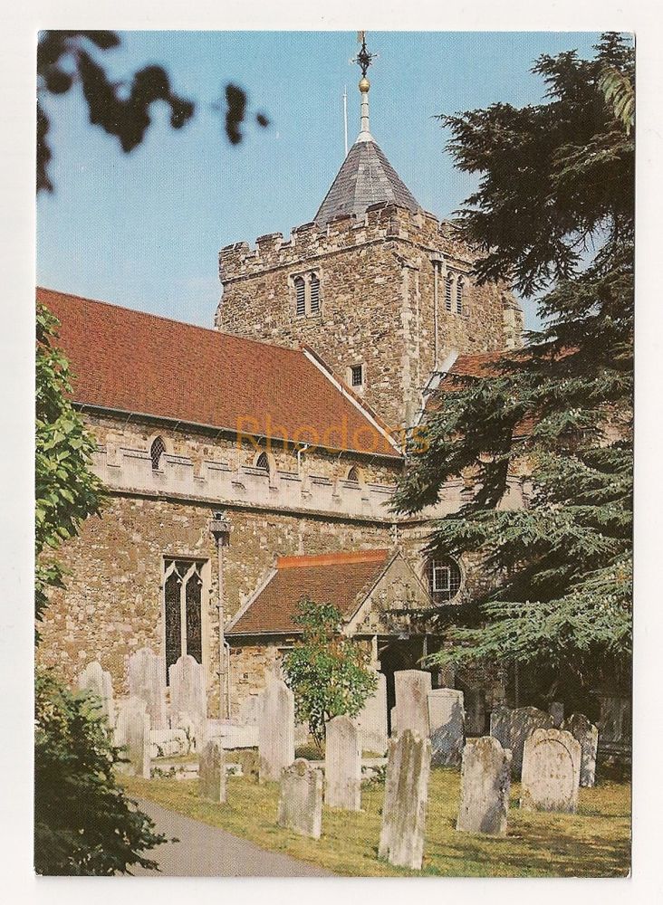Church Of St Mary The Virgin, Rye, Sussex. Colour Photo Postcard (Pitkin)