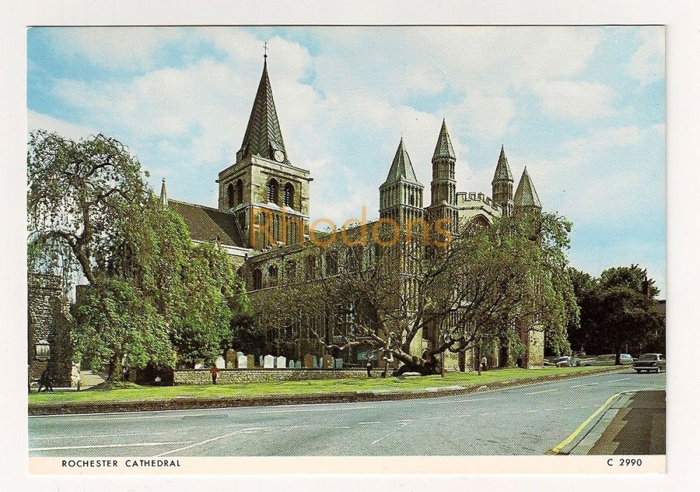 Rochester Cathedral Kent - (Judges) Colour Photo Postcard