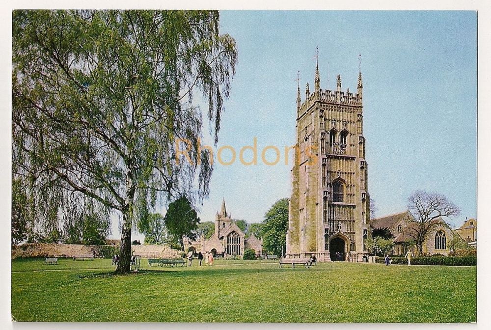 The Bell Tower Evesham Worcestershire. Colour Photo Postcard
