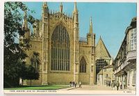 York Minster And St Williams College-Colour Photo Postcard
