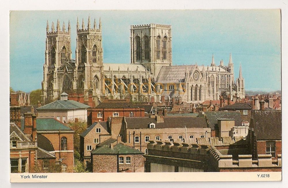 York Minster Colour Photo Postcard