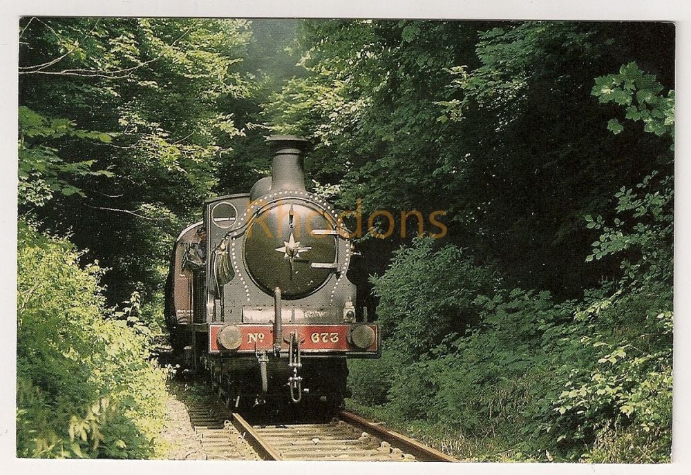 Scotland: North British Railway Steam Locomotive No 673 'Maude'. Colour Photo Postcard