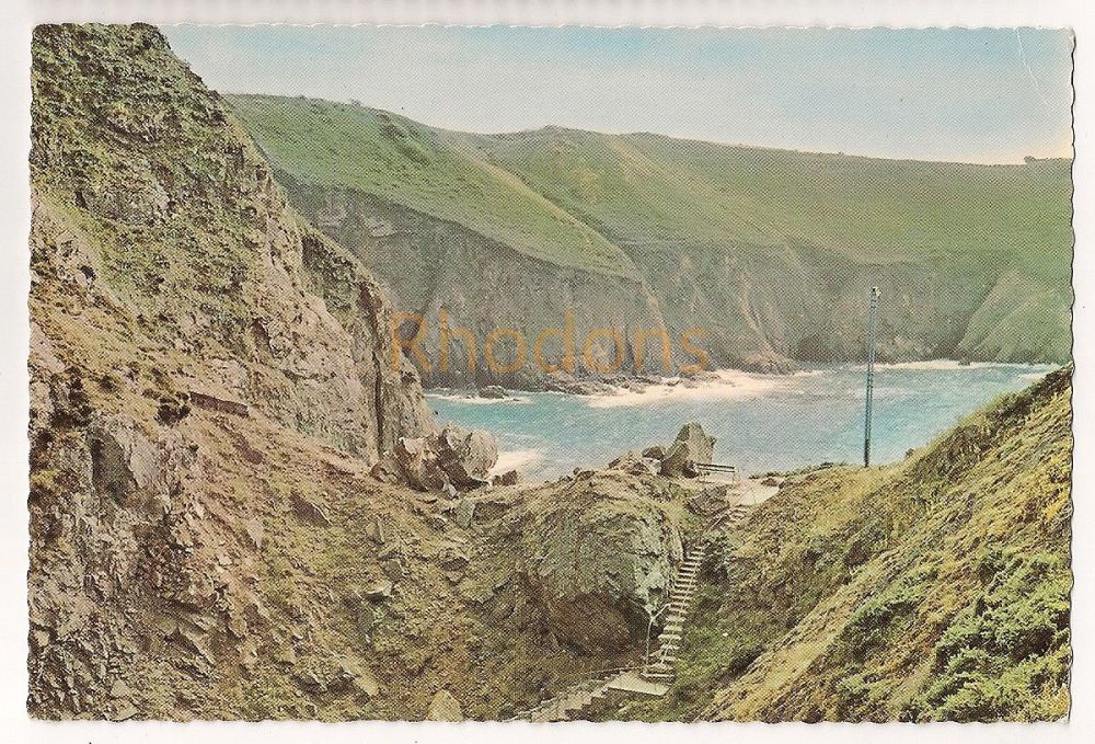 Devils Hole,  Jersey UK C I. Colour Photo Postcard View