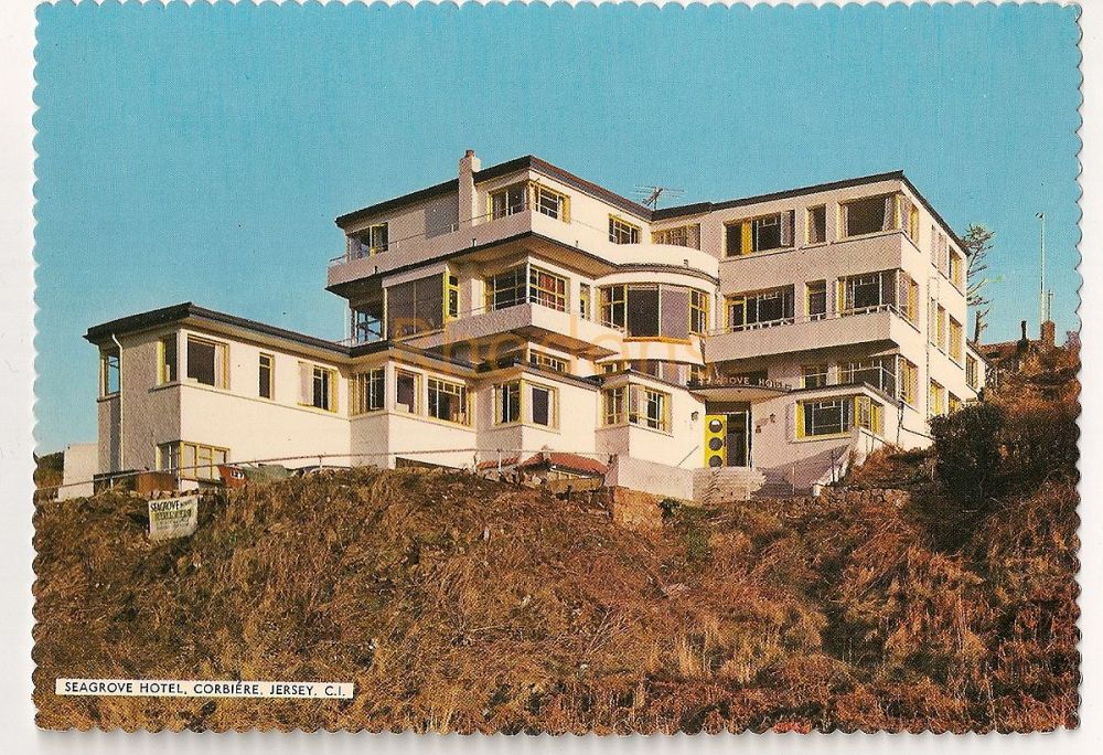 Seagrove Hotel, Corbiere, Jersey C I Colour Photo Postcard