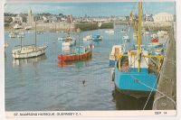St Sampsons Harbour, Guernsey, C.I. Colour Photo Postcard 