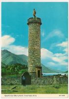 Glenfinnan Monument Inverness-shire Highlands Photo Postcard