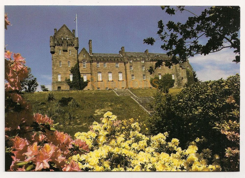 Scotland: Isle of Arran. Brodick Castle, Colour Photo Postcard