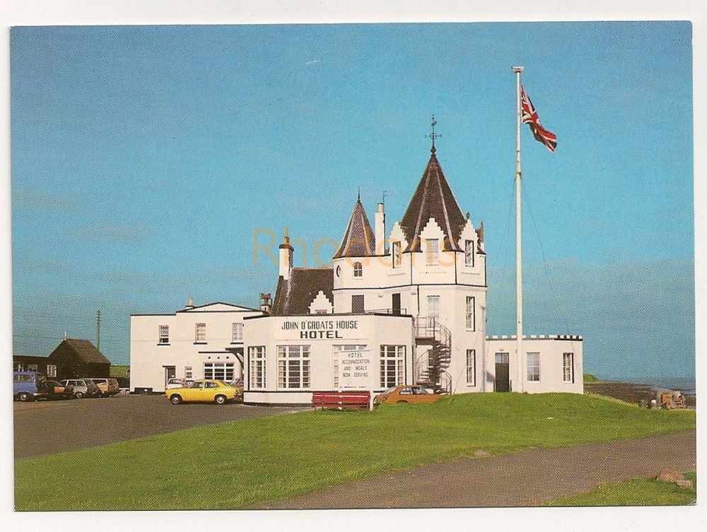 John O'Groats House Hotel, Caithness - Colour Photo Postcard