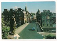Bridge Street, Wick, Caithness, Scotland - Colour Photo Postcard 