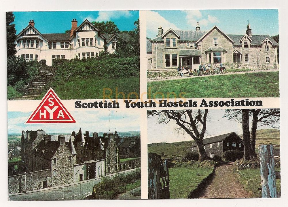 Scotland: Scottish Youth Hostels Association Multiview Postcard