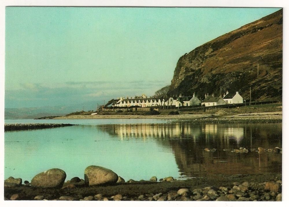 Isle Of Arran-The 12 Apostles, Catacol, Colour Photo Postcard 