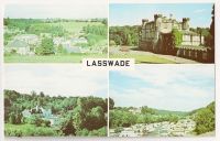 Scotland: Midlothian. Lasswade Multiview Postcard