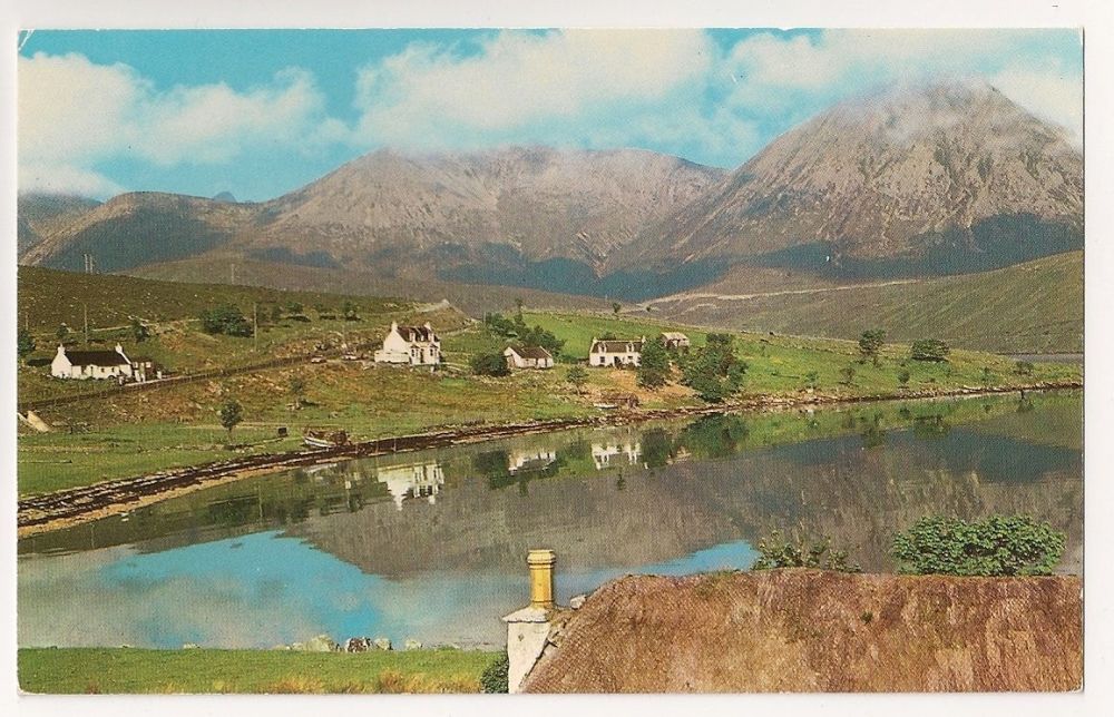 Scotland: Highlands & Islands. Loch Ainort And The Red Hills, Isle Of Skye. Colour Photo Postcard 