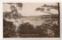 Oban View From Above Railway Pier. Early 1900s Postcard