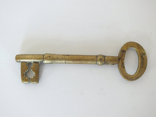 Brass Lock Key
