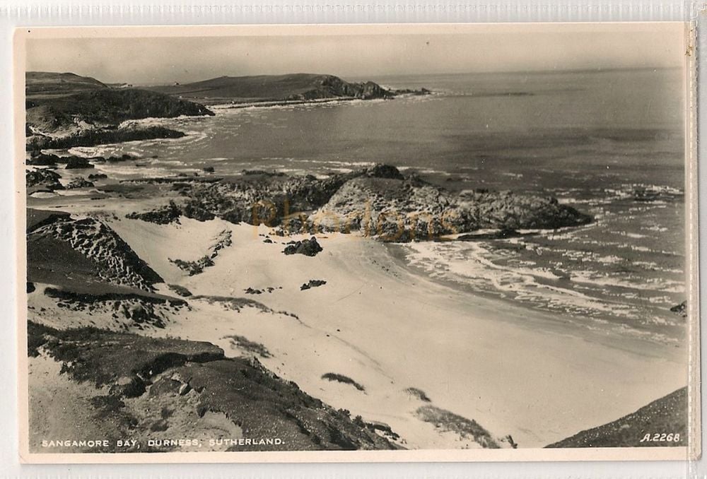 Sangamore Bay, Durness, Sutherlandshire - Real Photo Postcard