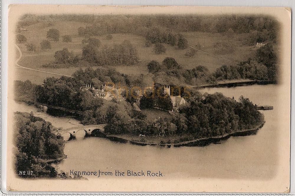 Kenmore From The Black Rock, Perthshire Early 1900s Postcard