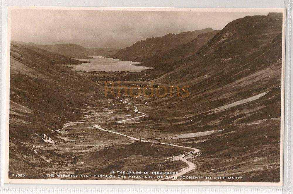 The Wilds Of Ross-Shire, Glen Docherty To Loch Maree Postcard