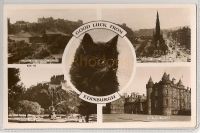 Good Luck From Edinburgh - Raphael Tuck Multiview Photo Postcard