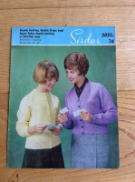 Sirdar Knitting Pattern For Lady's Cardigan No 2023B