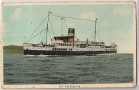 P S Caledonia. Early 1900s Shipping Postcard