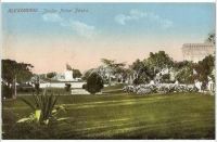 Jardin Nubar Pacha, Alexandria, Egypt-Early 1900s Postcard