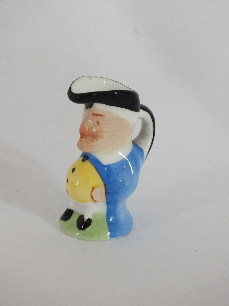Mr Punch Miniature Toby Jug By Denton China