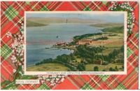 Inveraray & Loch Fyne From Duniquaich - 1970s Postcard