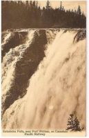 Canada: Kakabeka Falls Near Fort William, Ontario. On Canadian Pacific Railway Postcard