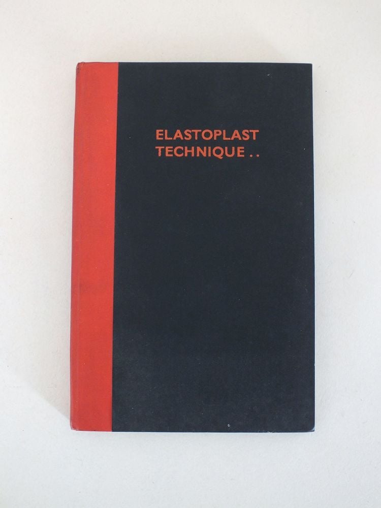 Elastoplast Technique-A Classified Illustrated Reference to the Applications of Elastoplast (1937)-Hardcover