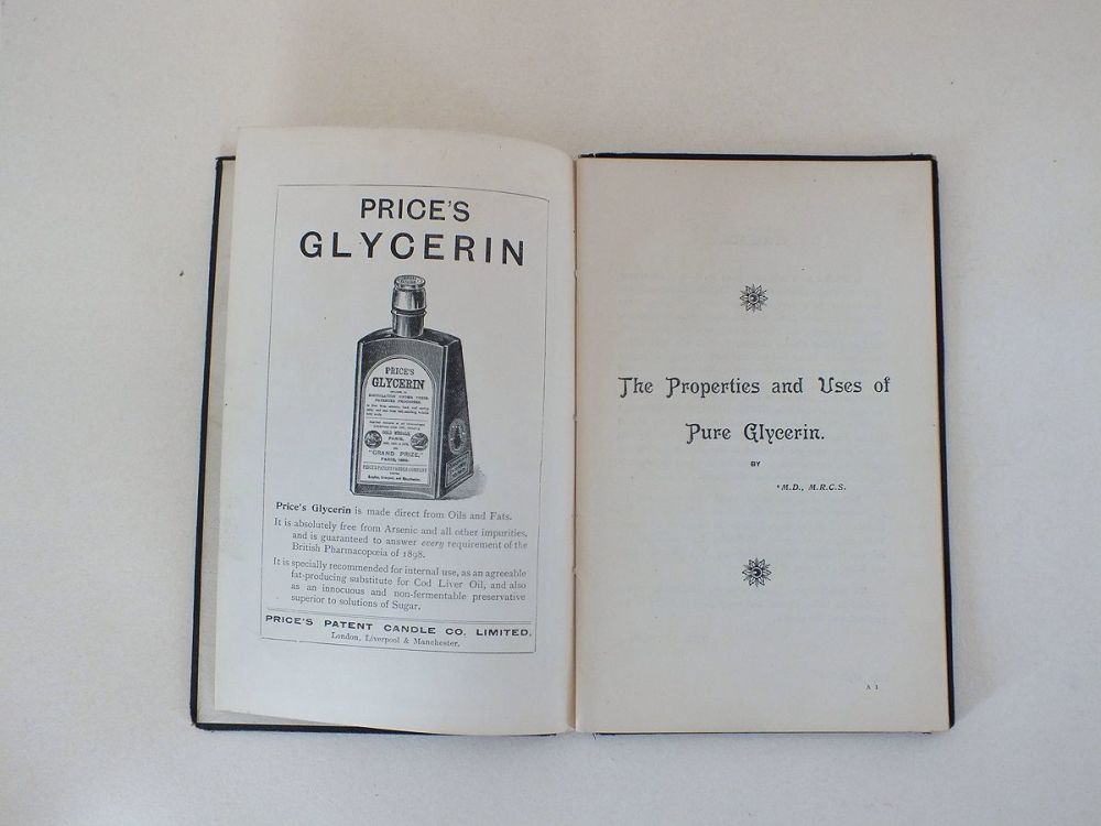 The Properties and Uses of Pure Glycerin By M.D., M.R.C.S