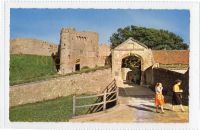 Isle of Wight: The Gateway Carisbrooke Castle Colour Postcard  