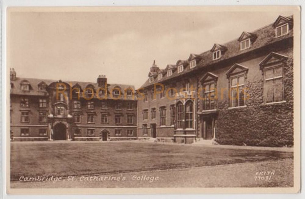 St Catharines College, Cambridge. Friths Series Postcard (77091)