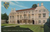 Pepys Library Magdelene College Cambridge Colour Photo Postcard