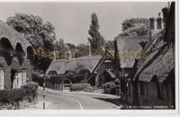 Isle of Wight: The Old Village Shanklin Real Photo Postcard