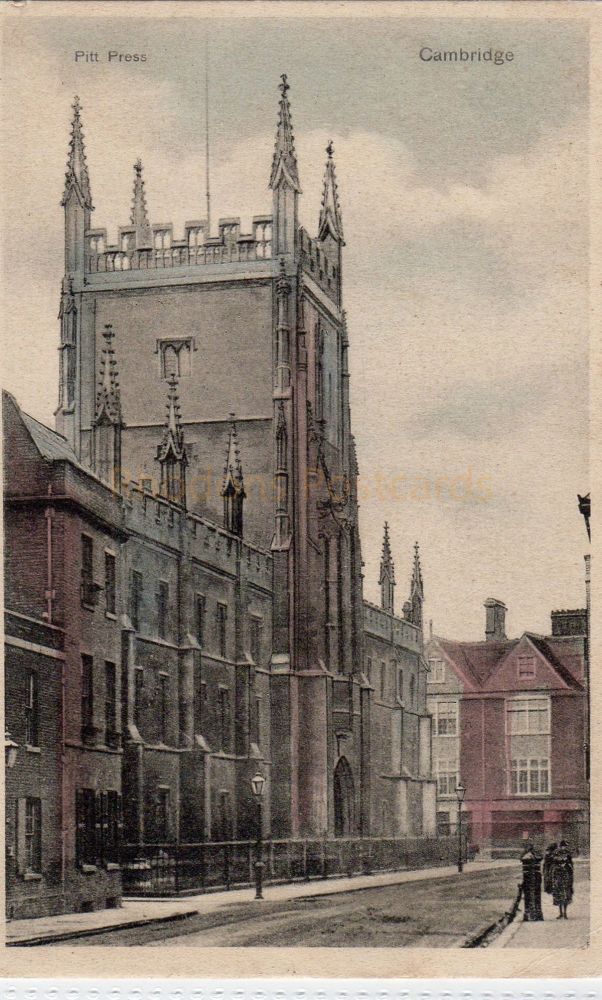 Pitt Press, Cambridge Pre 1914 Postcard | Sent To Nurse HILL, Barrow In Furness, 1905
