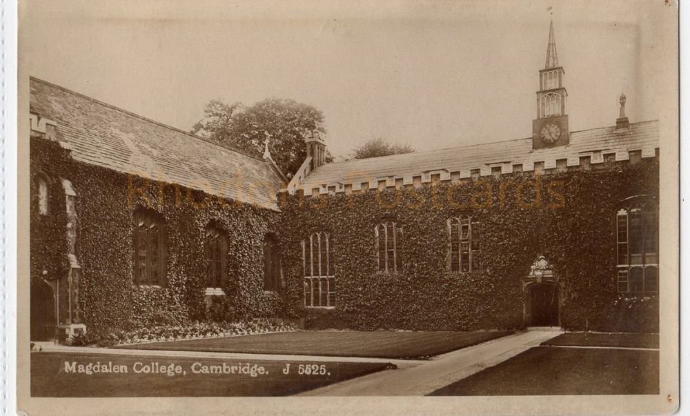 Magdalan College Cambridge. Pre 1914 Postcard (Nordic Mill 