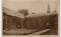 Magdalan College Cambridge. Pre 1914 Real Photo Postcard