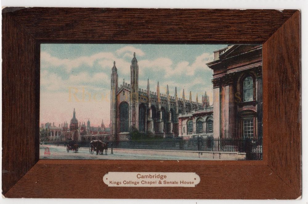 Kings College Cambridge Postcard - Sent To MISS KITCHENER, Hertford 1909
