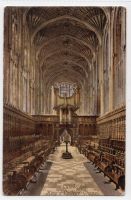 Kings College Chapel Cambridge Postcard (Friths # 26512)