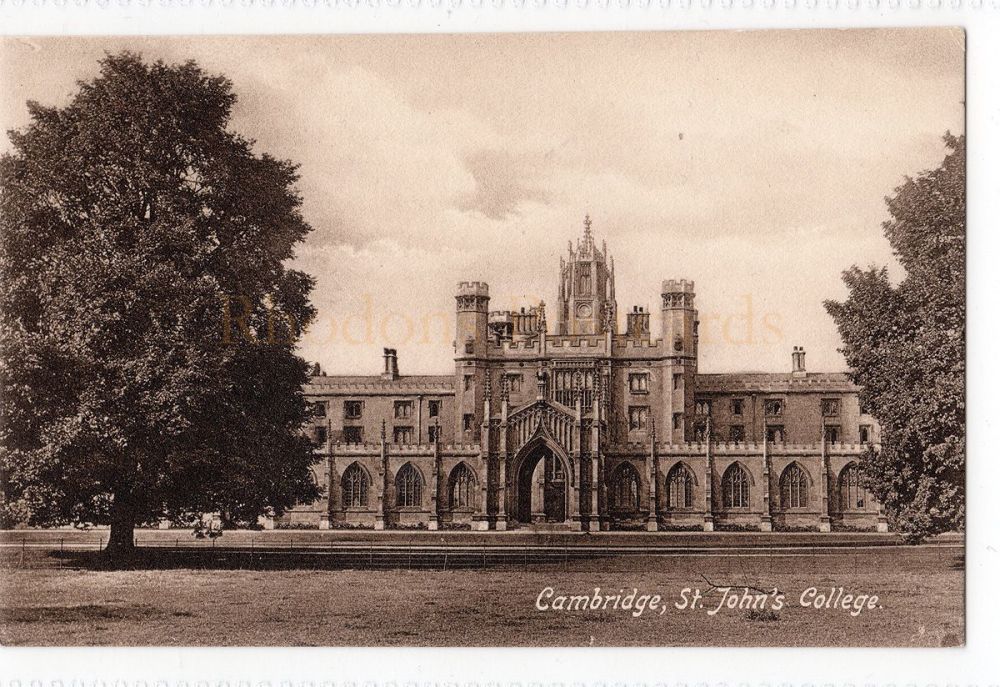 St Johns College Cambridge Postcard (Friths)  (343)