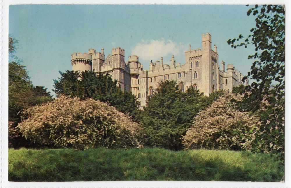 Arundel Castle, Sussex - Colour Photo Postcard