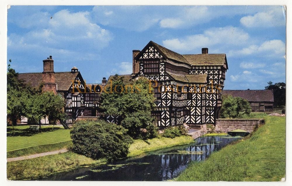  Little Moreton Hall, Cheshire - Lilywhite Colour Photo Postcard 