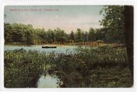 Frinton Lake Near Great Yarmouth Norfolk - Early 1900s Postcard